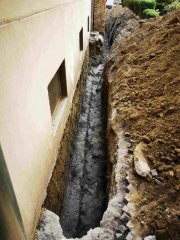 Izolácia základov bytového domu