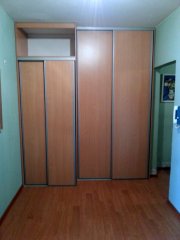 pokladka podlahy + vstavana skrina