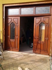 brána jeseň masív morená