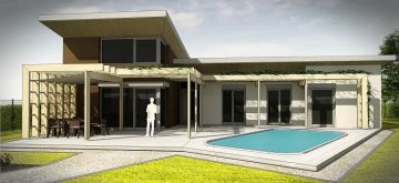 Nízkoenergetický rodinný dom, Košice-Šaca