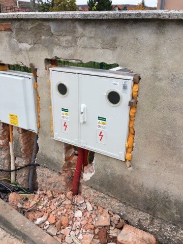 Elektroinštalácia domu a krajčírskej dielne v Limbachu