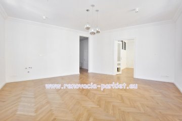 Pokládka masívnych parkiet a povrchová úprava